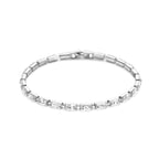 Tennisarmband 2,5 mm Zirkonia Silber rhodiniert