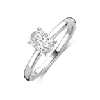 Ring Zirkonia Silber rhodiniert