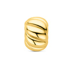 Rondell 9 mm 3 Mikron versilbert (gelb)