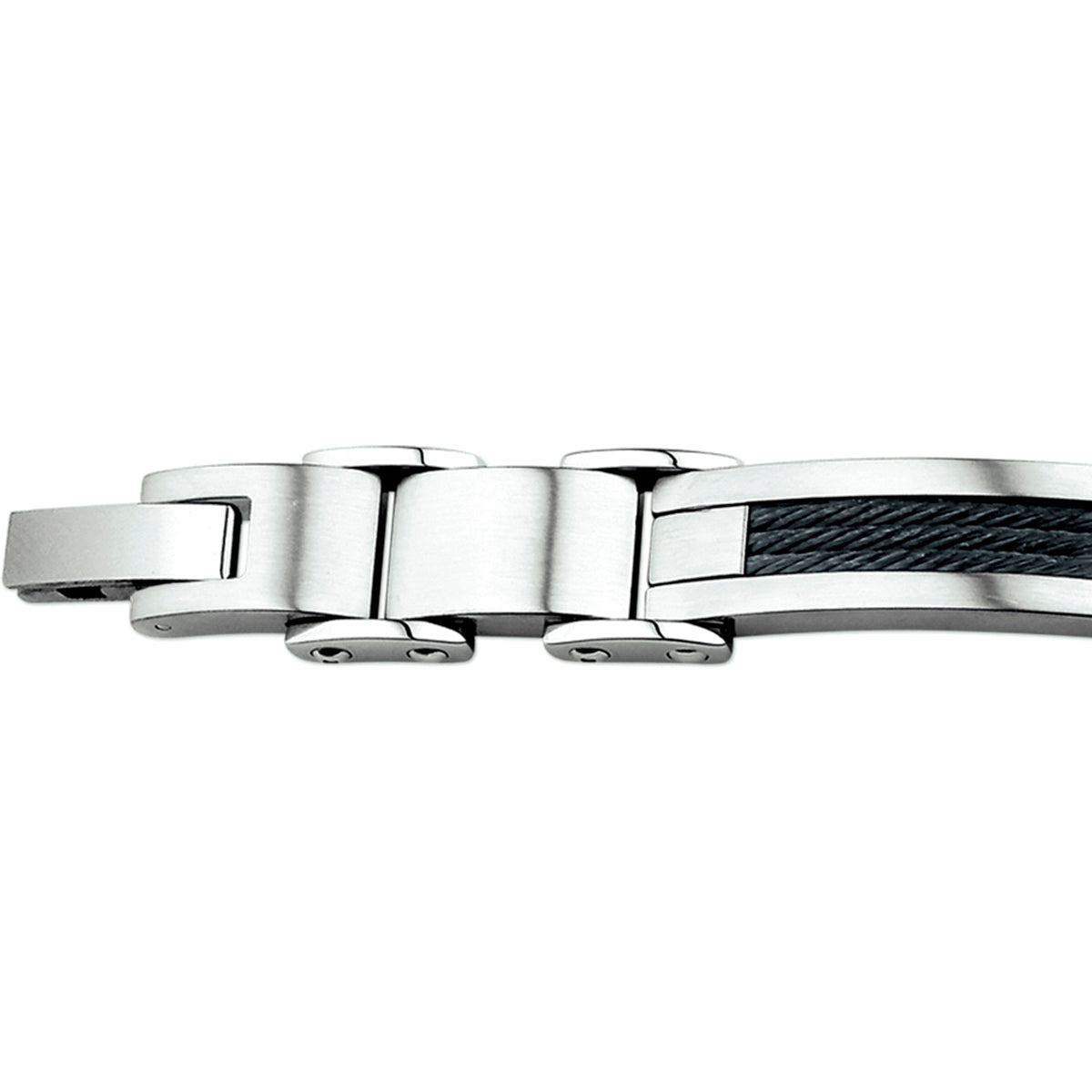 Armband poly/matt 14,5 mm 21 cm Edelstahl