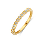 Ring Zirkonia 14K Gelbgold