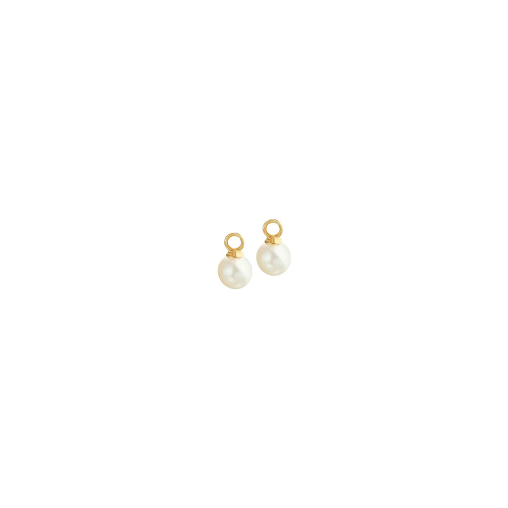 oorringhanger parel 14K geelgoud - bol