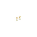 oorringhanger parel 14K geelgoud - bol