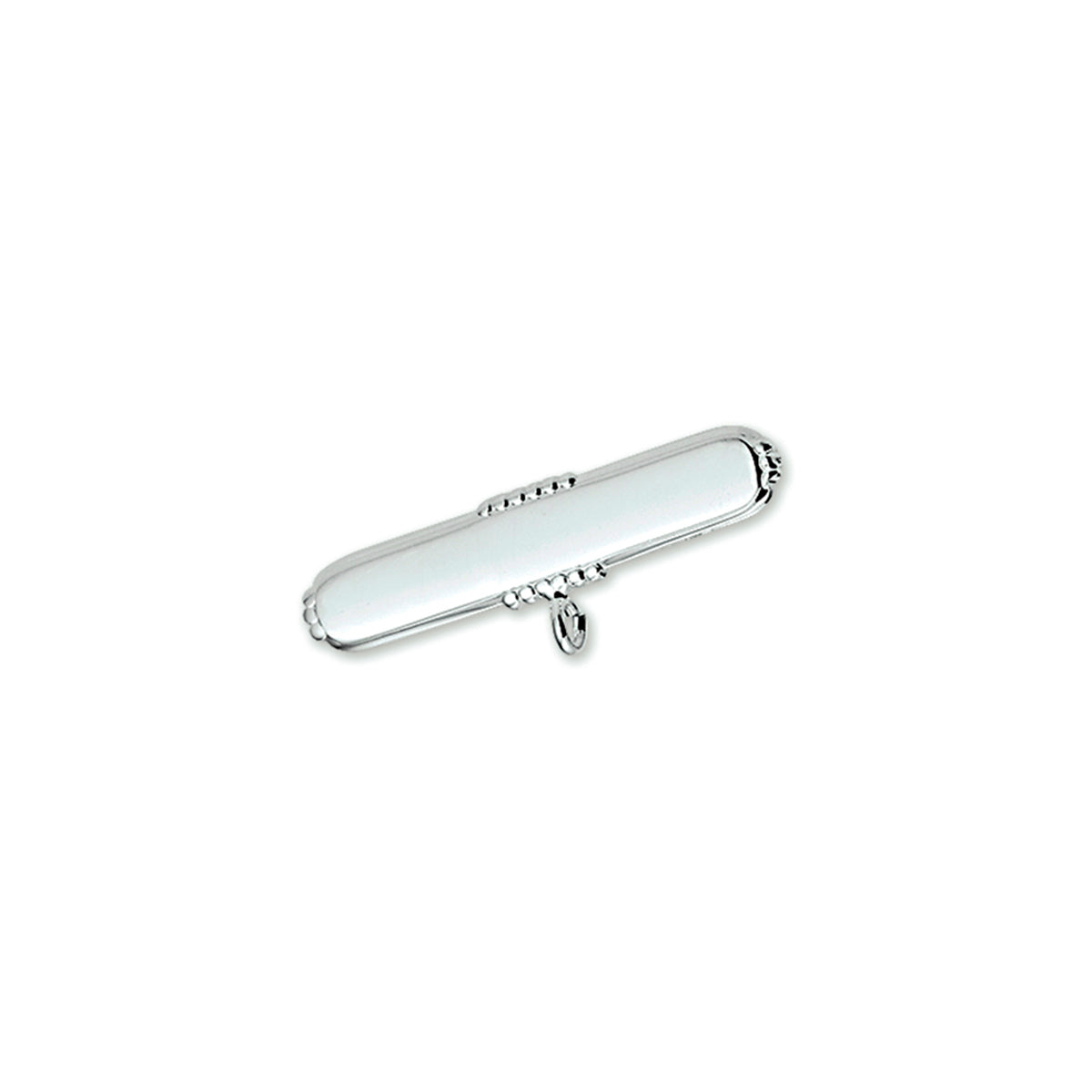 broche gediamanteerd zilver wit