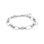 Armband 11,5 mm 20 + 3 cm Silber rhodiniert