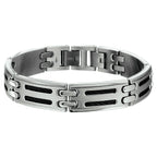 Armband poly/matt 21 cm Edelstahl