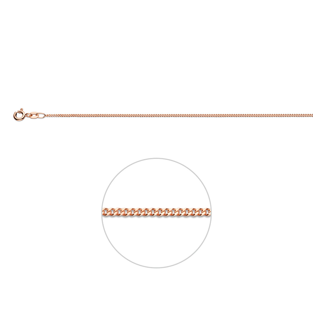 gourmette 1,2 mm 14K roségoud