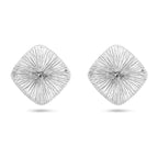 Ohrstecker 27 mm Sterlingsilber rhodiniert