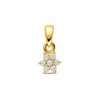 9k hanger zirkonia 4,5 mm 9K geel