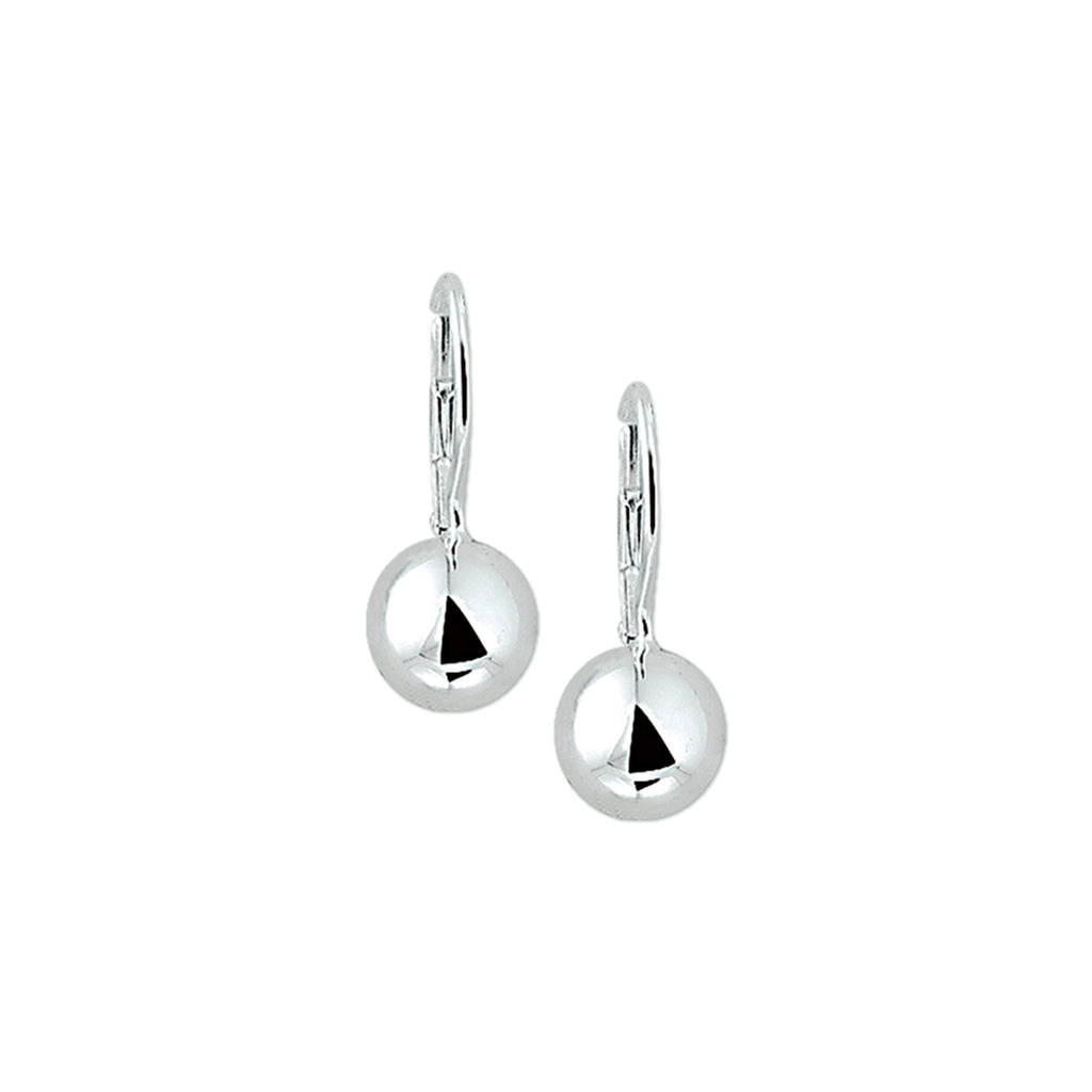 oorhangers bol brisur haak zilver gerhodineerd