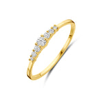9k ring zirkonia 9K geel