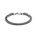 Armband Oxi Fuchsschwanz 21 cm Silber oxidiert