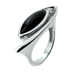 ring onyx zilver gerhodineerd