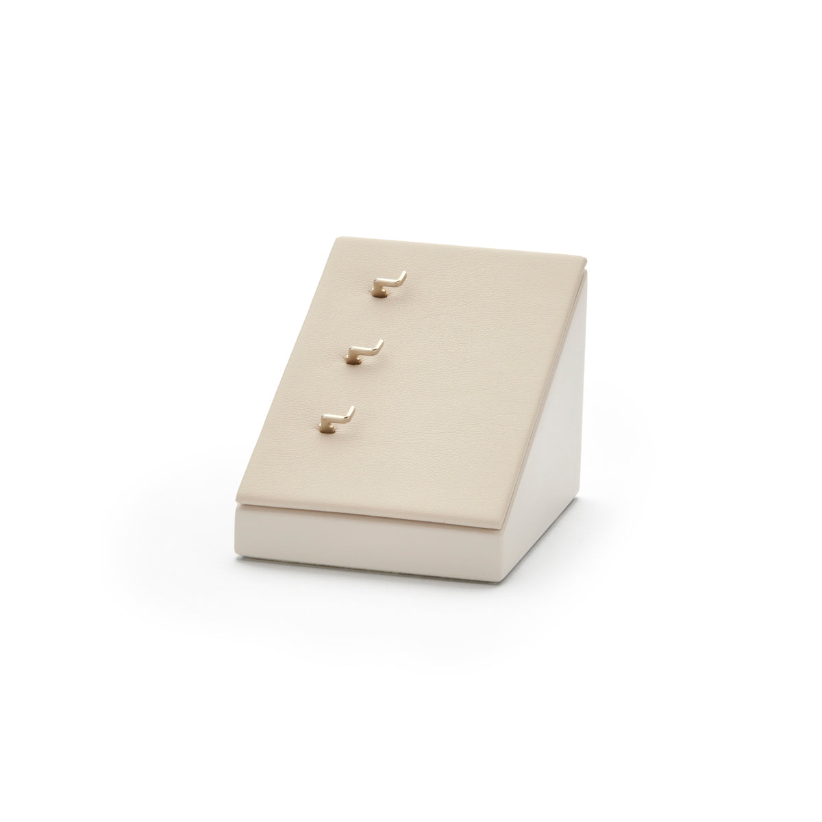 hangers display beige pos materialen