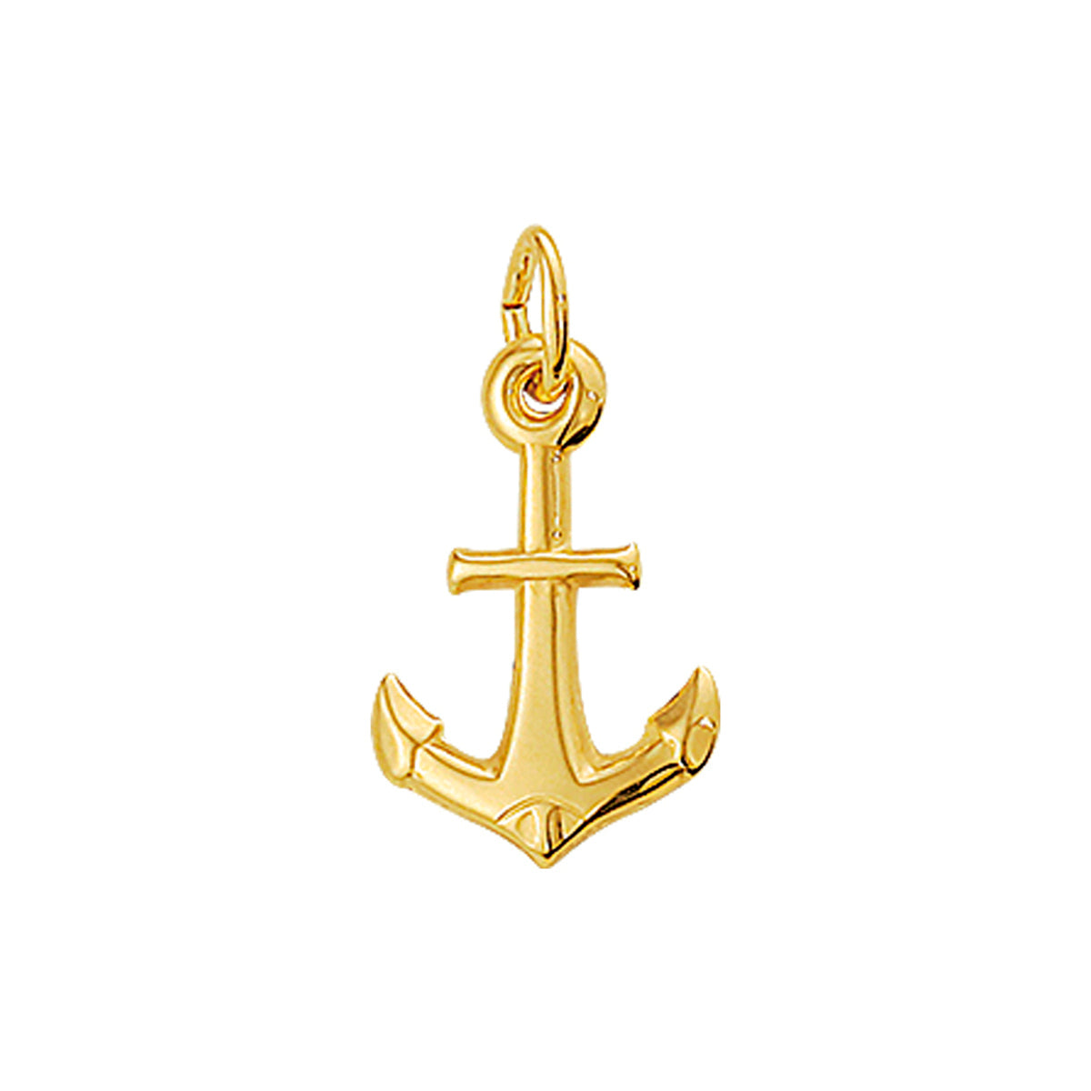 Anhänger Anker 14K Gelbgold