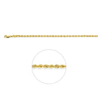 koord 3,3 mm 14K geelgoud