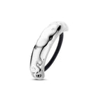 hair cuff gehamerd 19 x 77 mm edelstaal