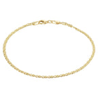 armband valkenoog 1,9 mm 14K geelgoud