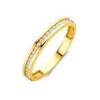 Ring Zirkonia 14K Gelbgold