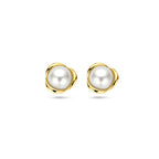 oorknoppen parel 14K geelgoud