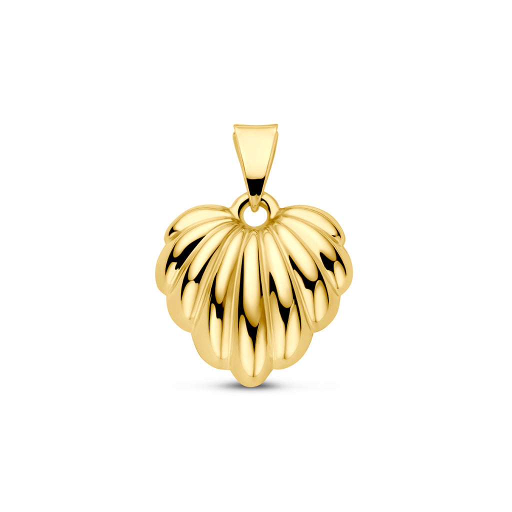 Anhänger Herz 22 mm 14K Gelbgold