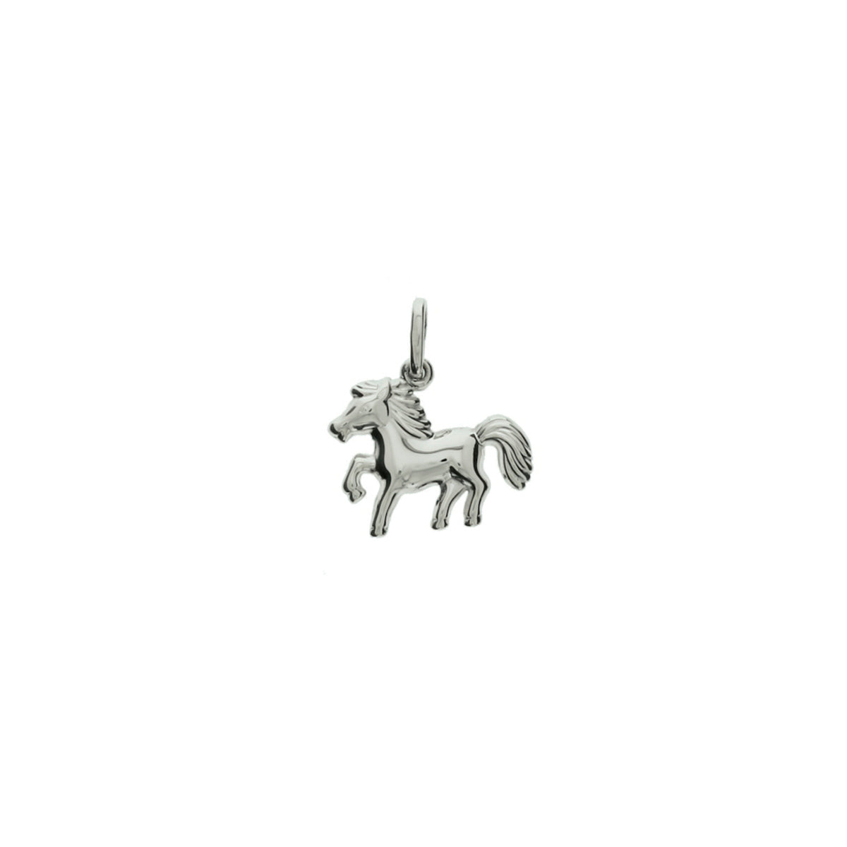Anhänger Pferd Silber rhodiniert
