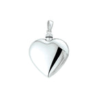 urnhanger hart 26,5 mm zilver gerhodineerd