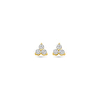 Ohrstecker Zirkonia 14K Gelbgold