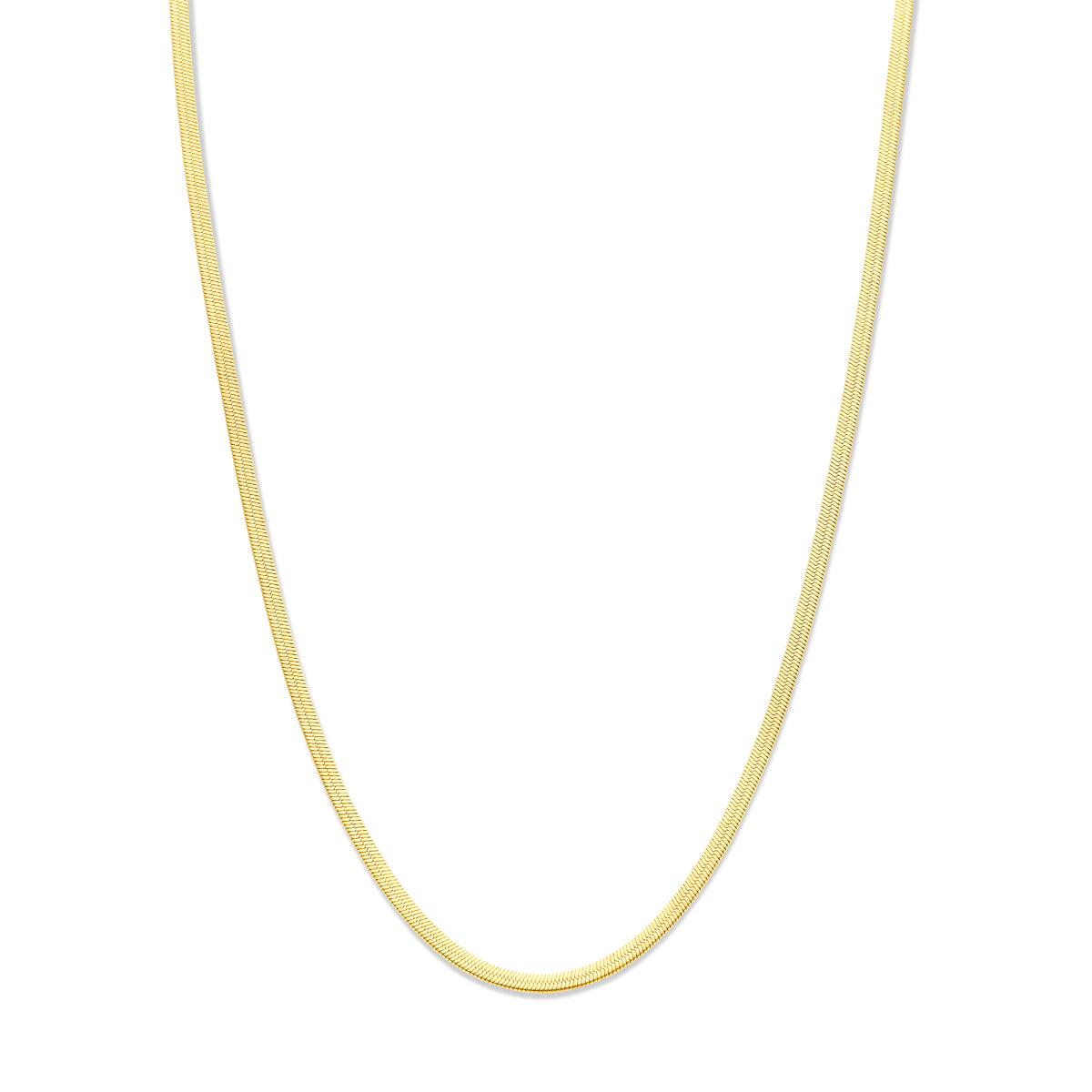 Kette Omega Ionenplattierung 3,0 mm 40 + 5 cm Edelstahl