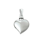 urnhanger hart poli/mat 16 mm zilver gerhodineerd