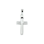 hanger kruis zilver gerhodineerd