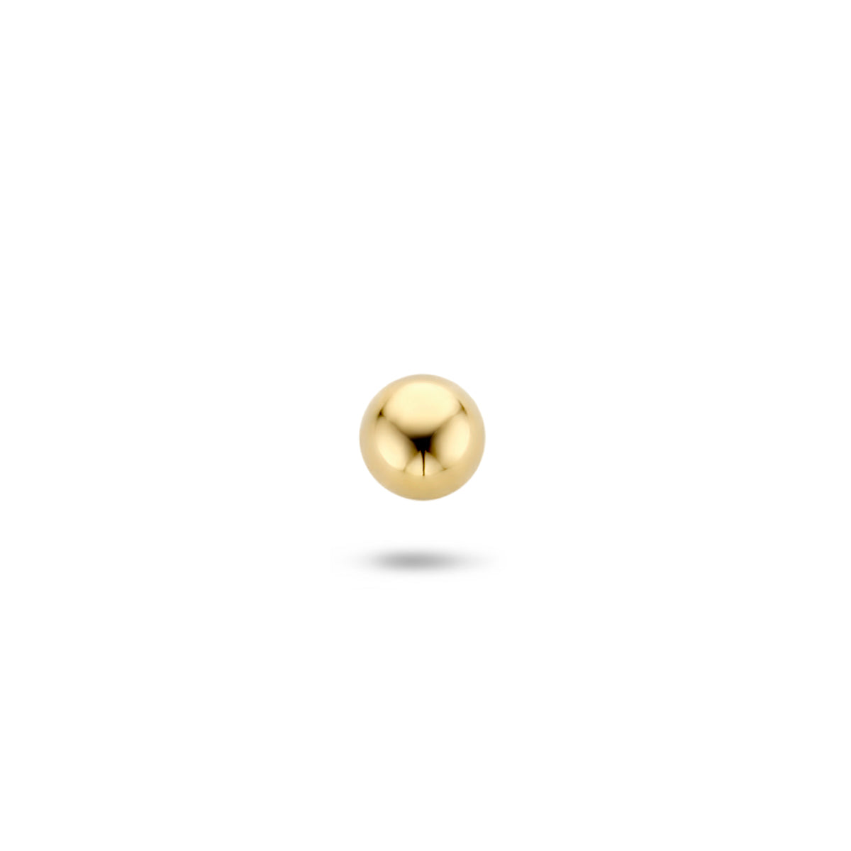 Ohrstecker Kugel pro Stück 14K Gelbgold