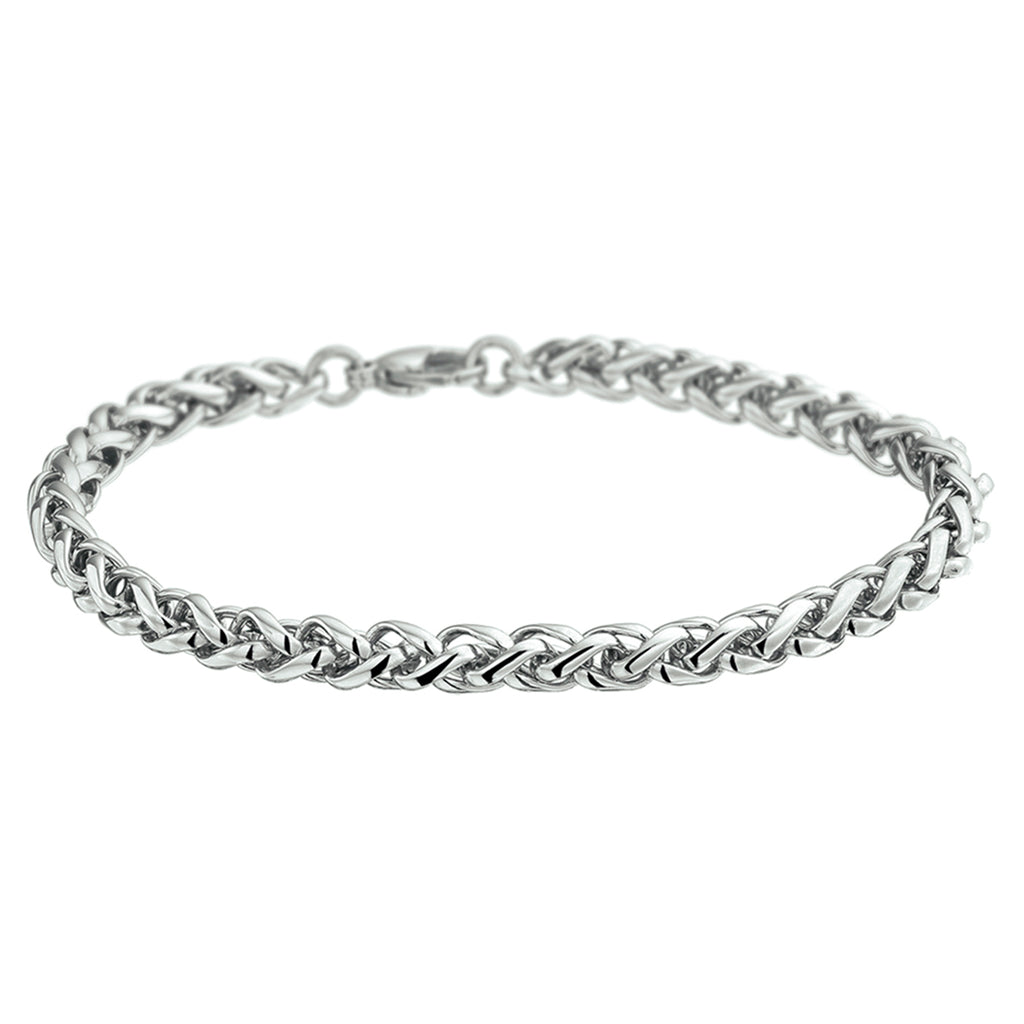 Armband Fuchsschwanz 4,5 mm 19 cm Edelstahl