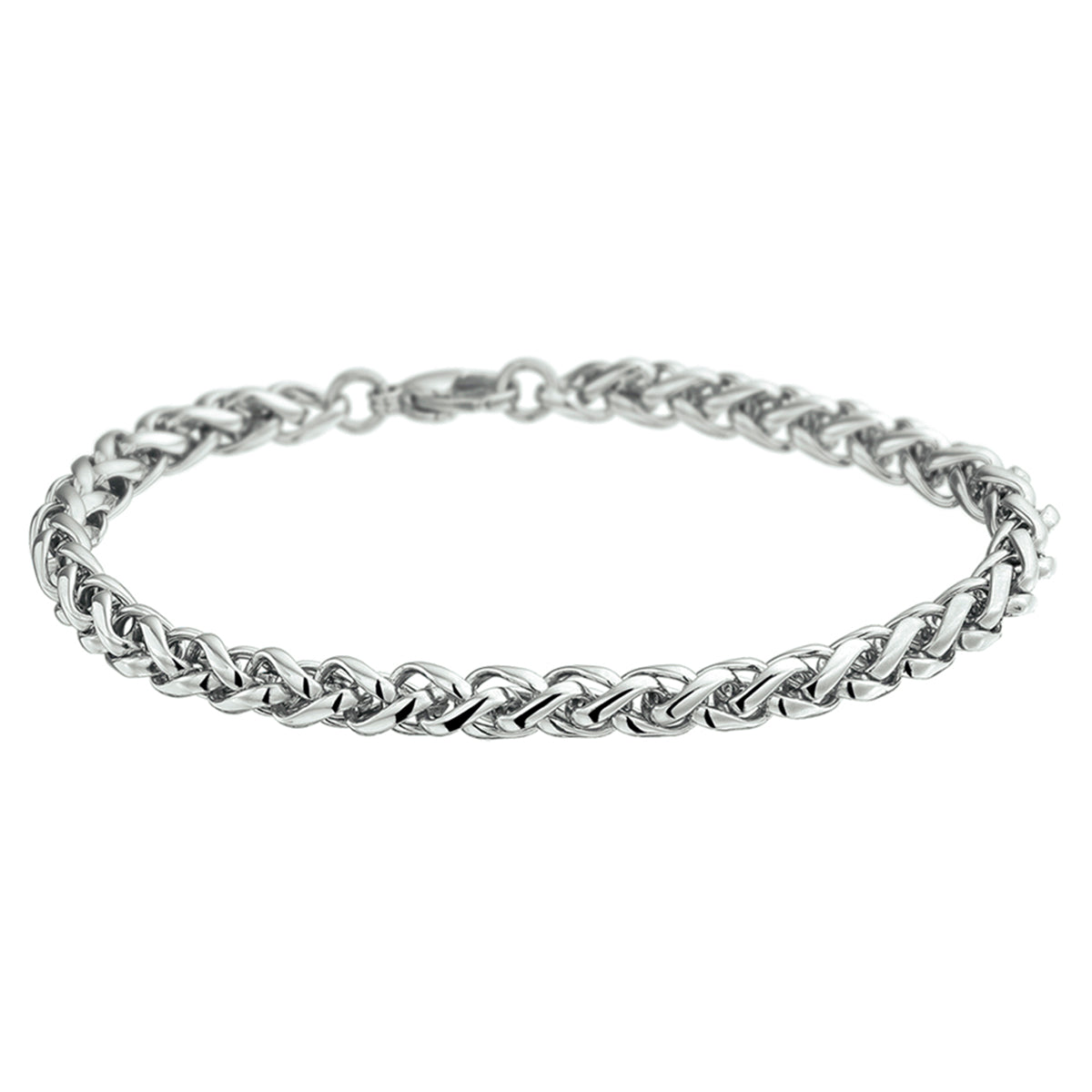 Armband Fuchsschwanz 4,5 mm 19 cm Edelstahl
