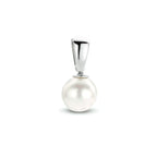 hanger parel 10 mm 14K witgoud