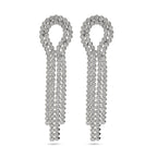 oorhangers zirkonia zilver gerhodineerd