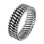 ring oxi zilver geoxideerd