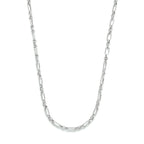 Halskette Anker 3,0 mm Silber rhodiniert