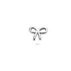 flat back piercing strik 6,5 mm zilver gerhodineerd