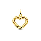 Anhänger Herz 14K Gelbgold