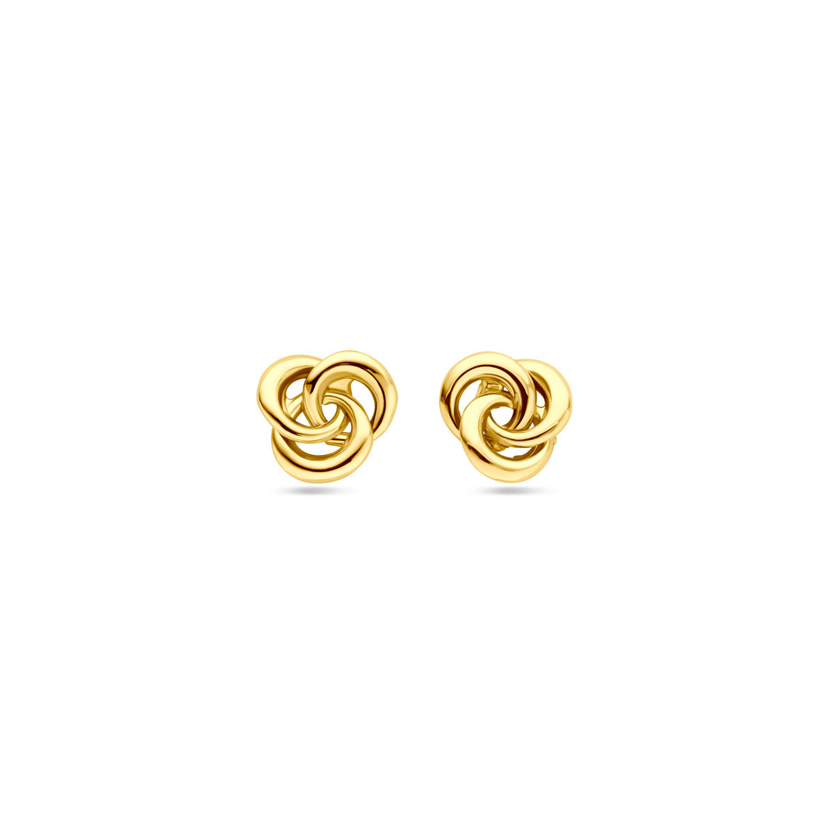 Ohrstecker 7 mm 14K Gelbgold