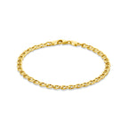 armband 4,0 mm 19 cm 14K geelgoud