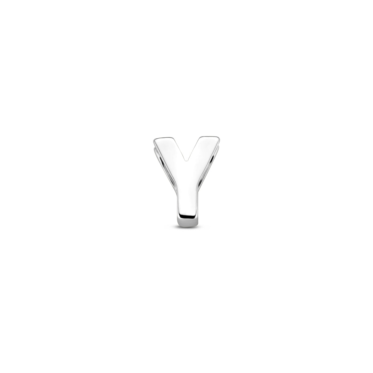 hanger letter S zilver gerhodineerd