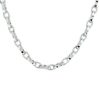 Halskette Anker 5,2 mm 45 cm Silber rhodiniert