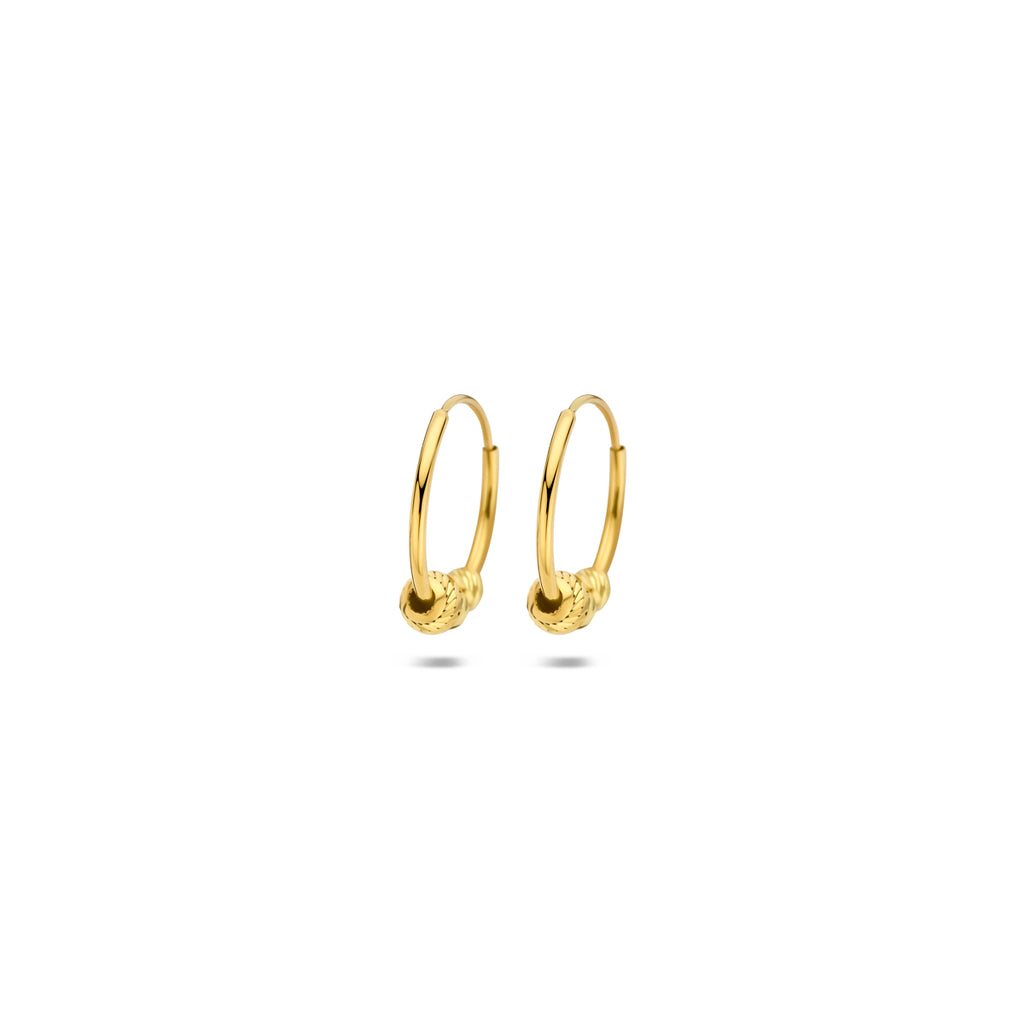 Ohrringe Perlen 14K Gelbgold