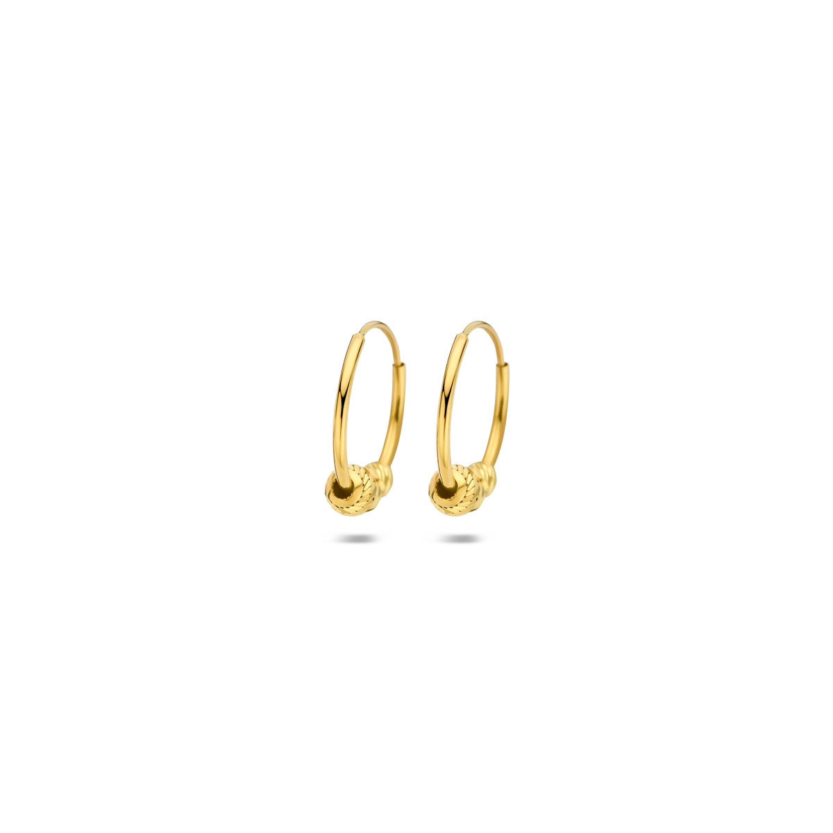 Ohrringe Perlen 14K Gelbgold