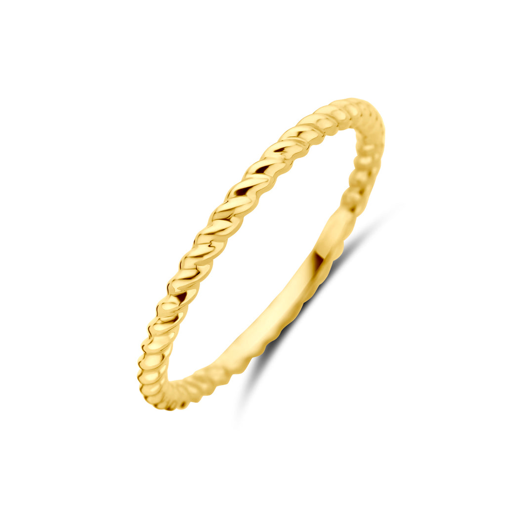 Ring aus 14-karätigem Gelbgold