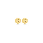 Ohrstecker diamantiert aus 14K Gelbgold