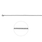 venezianische Kette 2,5 mm Edelstahl