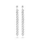 oorhangers schakel zilver gerhodineerd